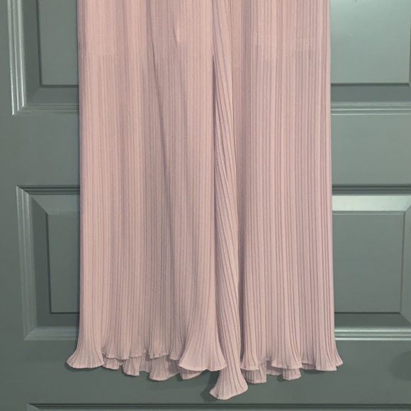 Wide leg pants, mauve - Picture 2 of 4